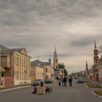 Коломна, улица Лажечникова, вид на Кремль :: Зореслав Волков