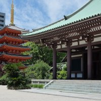 Фукуока Япония Пятиярусная пагода храма Точо-дзи :: wea *