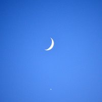 23 мая 22.00час - Луна и Венера :: Татьяна Лютаева