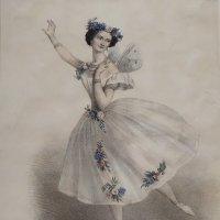Мария Тальони в балете Сильфида :: Лидия Бусурина