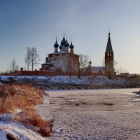 Дунилово. Благовещенский собор, Казанская церковь. :: Сергей Пиголкин