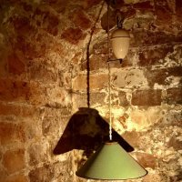 Лампа с зелёным абажуром :: Pippa 