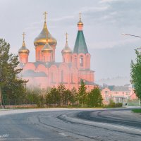 Храм в тумане. Ухта :: Николай Зиновьев