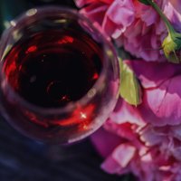 Весна, вино, пионы :: Юлия Щетинина