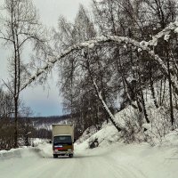 Зимняя дорога :: юрий Амосов