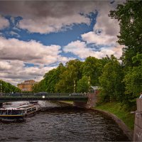 "С Театрального моста на Мойке". Из серии "Мой Питер"© :: Владимир Макаров