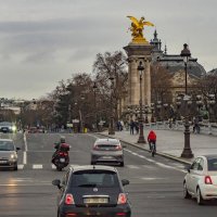 Вид на мост Александра III. Париж :: leo yagonen