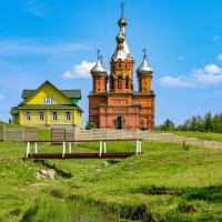 Ольгинский женский монастырь на истоке реки Волга :: Георгий А