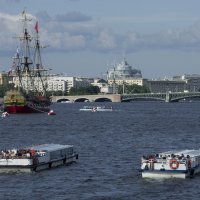 Нева. Санкт-Петербург :: Михаил Колесов