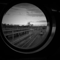 Вид из окна. Ладожский вокзал :: Магомед .
