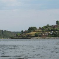 Деревня на повороте реки :: Вера Щукина