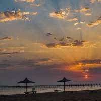 На восходе в Макади бей. Красное море. :: Василий Ярославцев