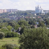 вид на Смоленск и цыганский луг :: Тарас Золотько