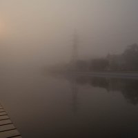 Туман в городе :: Владимир Жуков
