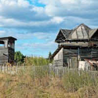 Сибирская глубинка. Домики в деревне :: Дмитрий Конев