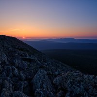 Восход на горе Шудья-Пендыш :: Иван Рочев