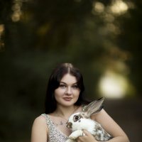 Алиса и кролик :: Татьяна Мурзенко