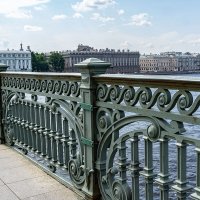 Решётка Троицкого моста :: Ирина Соловьёва