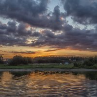 За минуту до восхода на Плещеевом озере :: Сергей Цветков