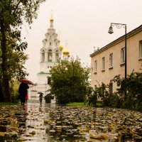 Дождь в городе. :: Михаил Колосов 