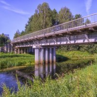 Мост через Нерль :: Сергей Цветков
