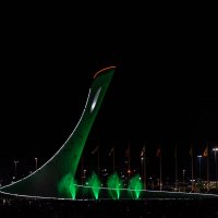 Олимпийский Парк , поющие фонтаны :: Дмитрий Лупандин