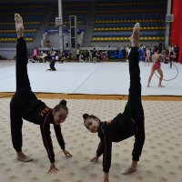 Подружки гимнастки... :: Андрей Хлопонин