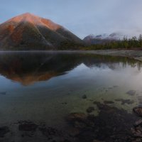 Осень в Якутии. На озере Кытын-Кюэль. :: Дмитрий Шишкин