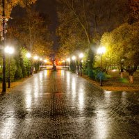 Вечер..Осень золотая и немножечко дождя.... :: Геннадий Батурин
