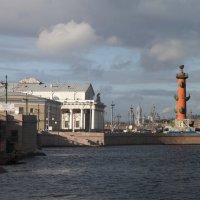 Нева, Санкт-Петербург, Стрелка Васильевского острова. :: Михаил Колесов