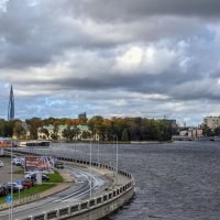 Вид с Кантемировского моста :: Любовь Зинченко 