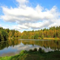 На осеннем пруду :: Андрей Снегерёв