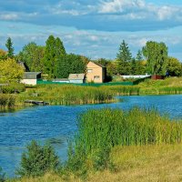 Сибирская глубинка. Домики в деревне :: Дмитрий Конев