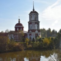 Московская область, городской округ Пушкинский, деревня Алёшино. Церковь Георгия Победоносца. :: Наташа *****