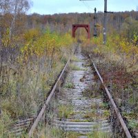 Железная дорога из прошлого... :: Михаил Столяров