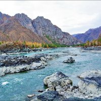 Порог. Вид вниз по течению :: Виктор Четошников