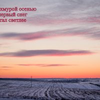 Перпвый снег :: Игорь Николаев