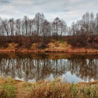 Река Могоча. Осенний берег :: Николай Дергачев