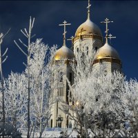 Мамаев курган. Будни и праздники. (5) Храм всех святых. :: Юрий ГУКОВЪ