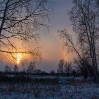 Ноябрьское утро.... :: Алексей Мезенцев