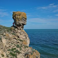 ПРИРОДНАЯ АРХИТЕКТУРА.  Генеральские пляжи. Азовское море. Крым. :: Виталий Половинко