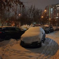 В Москве - снег :: Андрей Лукьянов