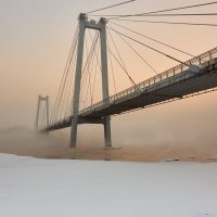 Морозный мост в тумане :: Егор Камышов
