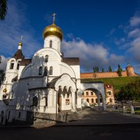 Вид на Нижегородский кремль от Казанской церкви :: Александр Кафтанов
