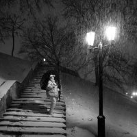Под снежным ливнем :: Сергей 