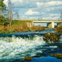 Суенгинский каскадный водопад :: Дмитрий Конев