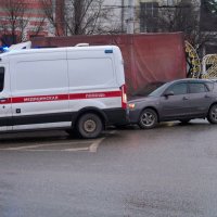 Д Т П  на площади Советской :: Валентин Семчишин