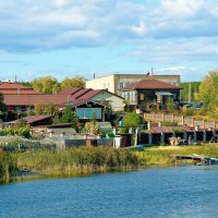 Сибирская глубинка. Домики в деревне :: Дмитрий Конев