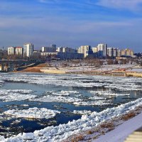 Река Белая (Агидель) встречает зиму. :: Николай Рубцов