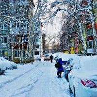 Утро декабря после снегопада! :: Владимир 